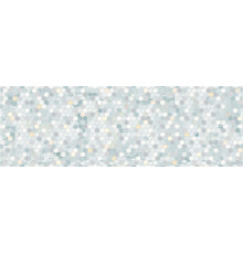 Декоративная плитка Alma Ceramica DWA11ALS006 Alaris 60x20 голубой / белая глянцевая под мозаику