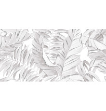 Декоративная плитка Alma Ceramica DWU09BNT007 Bonita 50x24.9 серая глазурованная матовая флористика