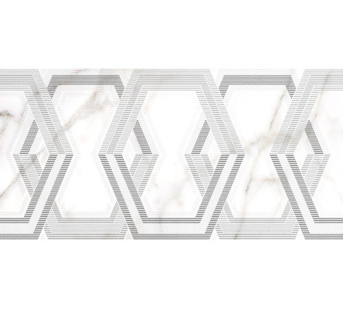 Декор Grigio DWU09GRG017 249x500x7.5 Глянцевая