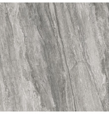 Керамогранит Alma Ceramica GFU04TVT70R Travertino 60x60 серый сахарный под камень