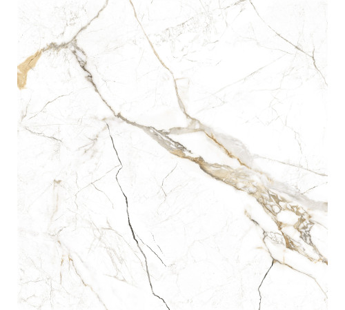 Керамогранит Alma Ceramica GFU6060RKL04R Rock Line 60x60 белый глазурованный матовый / противоскользящий под мрамор