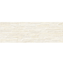 Настенная плитка Alma Ceramica TWA11ROK014 Rocko 60x20 бежевая глянцевая рельефная под бетон / цемент