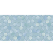 Настенная плитка Alma Ceramica TWU09BOL606 Bolle 50x24.9 голубой глянцевая с орнаментом