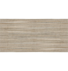 Настенная плитка Alma Ceramica TWU09LRS40R Lorens 49.4x24.3 бежевая / коричневая глянцевая под полосы