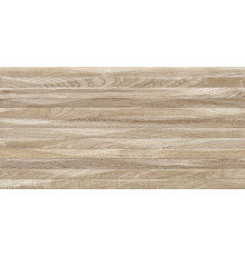 Настенная плитка Alma Ceramica TWU2550EPH44 Euphoria 24.9x50 бежевая глянцевая / рельефная под дерево / полосы