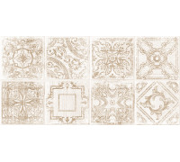 Настенная плитка Altacera WT9VIE11 Village Patchwork 50x24.9 кремовая матовая под мозаику / с орнаментом