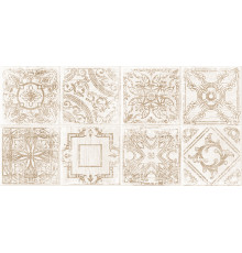Настенная плитка Altacera WT9VIE11 Village Patchwork 50x24.9 кремовая матовая под мозаику / с орнаментом