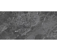 Керамогранит Delacora 60120GRY99 Greiny Dark Sugar 60x120 черный лаппатированный под камень