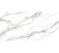 Керамогранит Delacora D12053M Omega Silver 60x120 белый матовый под мрамор