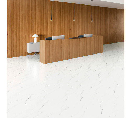 Ламинат Faus Industry Tiles AC6/33 (1182,2х601х8 мм) S179677 Marmolstatuario (2,13 кв.м.)