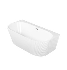 Ванна пристенная Grossman Cristal GR-17071 (170х80х58) цвет белый