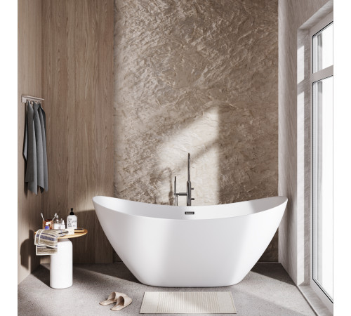 Ванна отдельностоящая Grossman Galaxy GR-2103M (180х77х72) цвет белый матовый