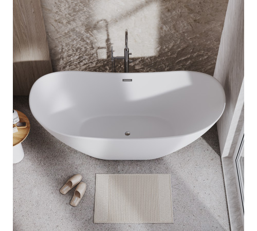 Ванна отдельностоящая Grossman Galaxy GR-2103M (180х77х72) цвет белый матовый