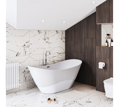 Ванна отдельностоящая Grossman Galaxy GR-2104M (170х75х72) цвет белый матовый