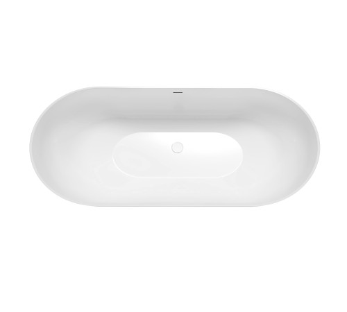 Ванна отдельностоящая Grossman Classic GR-2502M (160х80х58) цвет белый матовый