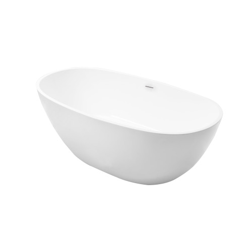 Ванна отдельностоящая Grossman Classic GR-2403M (150х78х58) цвет белый матовый