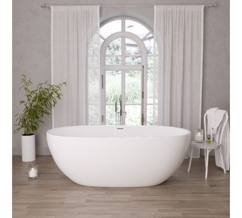 Ванна отдельностоящая Grossman Classic GR-2503 (170х87х58) цвет белый