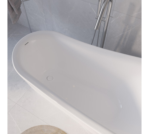 Ванна отдельностоящая Grossman Style GR-2303M (180х89х75) цвет белый матовый