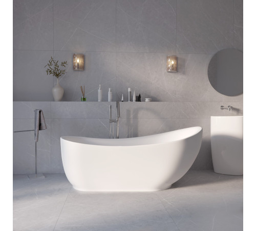 Ванна отдельностоящая Grossman Style GR-2303M (180х89х75) цвет белый матовый