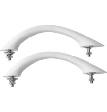 Ручки для акриловой ванны универсальные Aquanet белый, 2 шт.