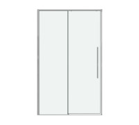 Дверь в нишу Grossman Galaxy 100.K33.01.140.10.00 (140х195) хром,стекло прозрачное,раздвижная