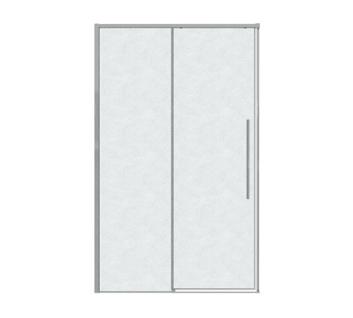 Дверь в нишу Grossman Galaxy 100.K33.01.120.10.02 (120х195) хром,стекло шиншилла,раздвижная