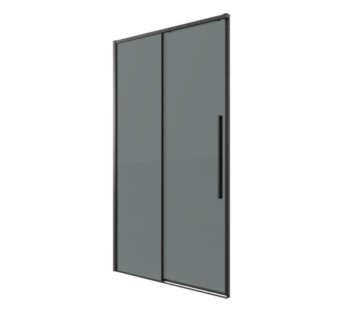 Дверь в нишу Grossman Galaxy 100.K33.01.140.21.10 (140х195) черный матовый,стекло тонированное,раздвижная