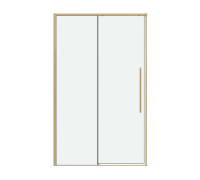 Дверь в нишу Grossman Galaxy 100.K33.01.100.32.00 (100х195) золото сатин,стекло прозрачное,раздвижная