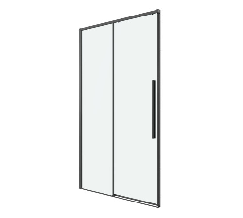 Дверь в нишу Grossman Galaxy 100.K33.01.130.42.00 (130х195) графит сатин,стекло прозрачное,раздвижная