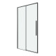 Дверь в нишу Grossman Galaxy 100.K33.01.130.42.00 (130х195) графит сатин,стекло прозрачное,раздвижная