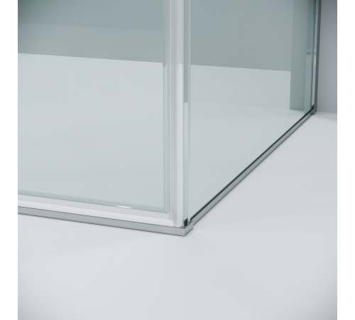 Боковая стенка Grossman Galaxy 200.K33.01.80.10.00 (80х195) хром,стекло прозрачное