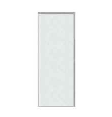 Боковая стенка Grossman Galaxy 200.K33.01.100.10.02 (100х195) хром,стекло шиншилла