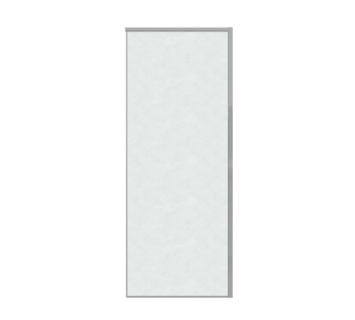 Боковая стенка Grossman Galaxy 200.K33.01.70.10.02 (70х195) хром,стекло шиншилла