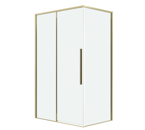 Боковая стенка Grossman Galaxy 200.K33.01.70.32.00 (70х195) золото сатин,стекло прозрачное