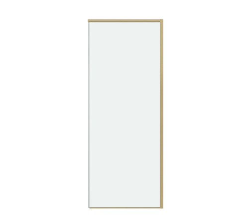 Боковая стенка Grossman Galaxy 200.K33.01.70.32.00 (70х195) золото сатин,стекло прозрачное