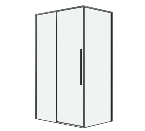 Боковая стенка Grossman Galaxy 200.K33.01.70.42.00 (70х195) графит сатин,стекло прозрачное