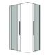 Душевое ограждение Grossman Galaxy 1/2.K33.01.12.10.00-1/2.K33.01.80.10.00 (120х80х195) раздвижная,хром,стекло прозрачное