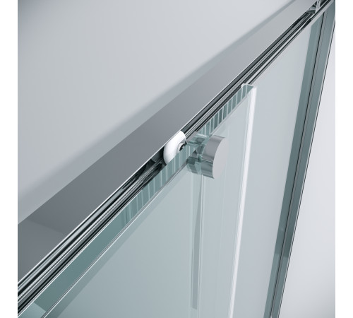 1/2 душевого ограждения Grossman Galaxy 1/2.K33.01.10.10.00 (100х195) хром,стекло прозрачное