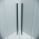 1/2 душевого ограждения Grossman Galaxy 1/2.K33.01.10.10.00 (100х195) хром,стекло прозрачное