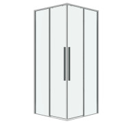 1/2 душевого ограждения Grossman Galaxy 1/2.K33.01.70.10.00 (70х195) хром,стекло прозрачное