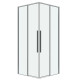 Душевое ограждение Grossman Galaxy 1/2.K33.01.70.10.00-1/2.K33.01.70.10.00 (70х70х195) раздвижная,хром,стекло прозрачное