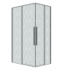 Душевое ограждение Grossman Galaxy 1/2.K33.01.70.10.02-1/2.K33.01.11L.10.02 (70х110х195) раздвижная,хром,стекло шиншилла