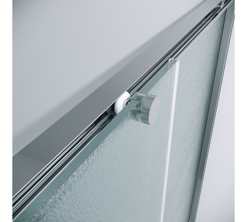 1/2 душевого ограждения Grossman Galaxy 1/2.K33.01.10L.10.02 (100*195) хром, стекло шиншилла