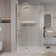 Душевое ограждение Grossman Galaxy 1/2.K33.01.70.10.02-1/2.K33.01.11L.10.02 (70х110х195) раздвижная,хром,стекло шиншилла