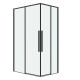 Душевое ограждение Grossman Galaxy 1/2.K33.01.10.42.00-1/2.K33.01.80.42.00 (100х80х195) раздвижная,графит сатин,стекло прозрачное