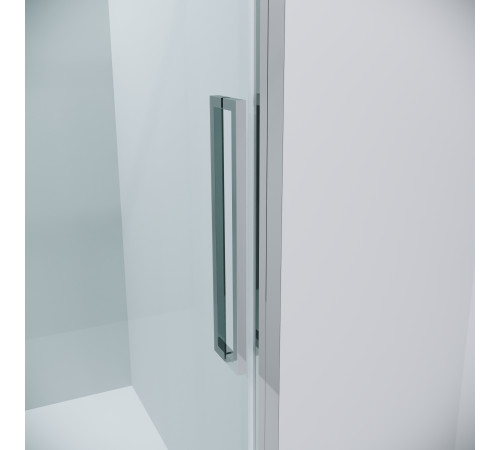 Дверь в нишу Grossman Cosmo 100.K33.02.120.10.00 (120х195) хром,стекло прозрачное,раздвижная