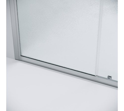 Дверь в нишу Grossman Cosmo 100.K33.02.130.10.02 (130х195) хром,стекло шиншилла,раздвижная