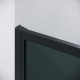 Дверь в нишу Grossman Cosmo 100.K33.02.100.21.10 (100х195) черный матовый,стекло тонированное,раздвижная