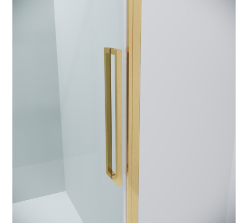 Боковая стенка Grossman Cosmo 200.K33.02.70.32.00 (70х195) золото сатин,стекло прозрачное