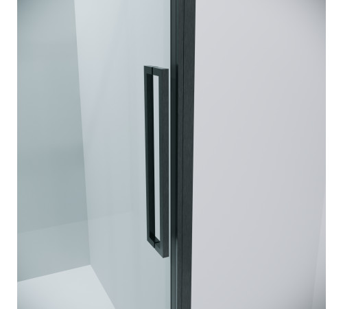 Боковая стенка Grossman Cosmo 200.K33.02.70.42.00 (70х195) графит сатин,стекло прозрачное